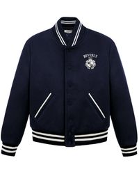 Sporty & Rich - Striped Embroidered Jacket - Lyst