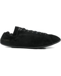 Y-3 - Lace-Up Leather Sneakers - Lyst