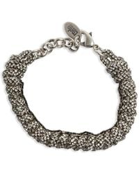Rada' - Tubular Rhinestone-embellished Necklace - Lyst