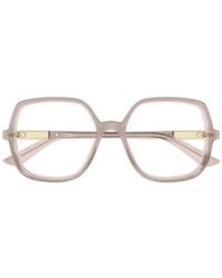 Chloé - Logo-Detail Glasses - Lyst