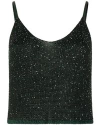 Paramidonna - Bruna Sequin Top - Lyst