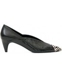 Isabel Marant - Ilou Pumps Aus Pythonleder Mit Kitten-Heel-Absatz - Lyst