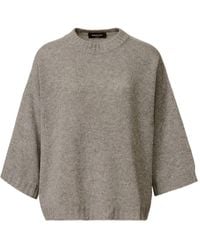 Fabiana Filippi - Round-Neck Short-Sleeve Sweater - Lyst