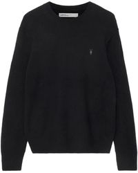 AllSaints - Statten Long-Sleeve Sweater - Lyst