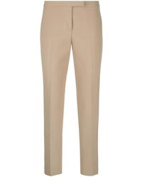 Peserico - Cropped Tailored Trousers - Lyst