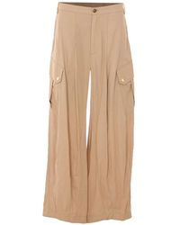 Pinko - Pantaloni Con Tasca Cargo - Lyst
