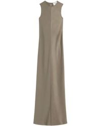 Ami Paris - Robe Longue À Design Sans Manches - Lyst
