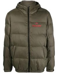 HIDE & JACK - Logo-Embroidered Hooded Padded Jacket - Lyst