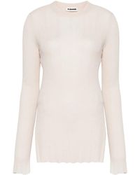 Jil Sander - Fine-Ribbed Top - Lyst