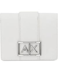 ARMANI EXCHANGE - Logo-Detail Wallet - Lyst