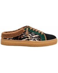 TheVerticaLine - The11S Tiger-Print Sneakers - Lyst