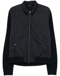 Herno - Cotton Polyester Bomber Knit - Lyst