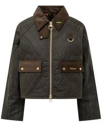 Barbour - Veste À Matelassage Losanges - Lyst