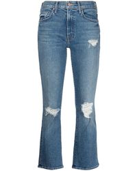Mother - The Insider Ankle-length Jeans - Lyst