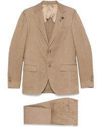 Lardini - ブローチディテール スーツ - Lyst