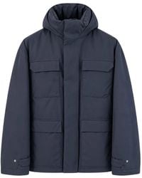 Herno - Hooded Multi-Pocket Jacket - Lyst