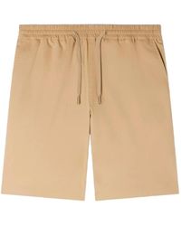 Sandro - Short En Coton À Lien De Resserrage - Lyst