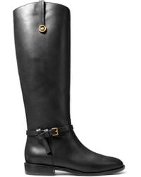 Michael Kors - Bottines Beverly En Cuir - Lyst