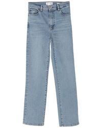 FRAME - Button-Fastening Straight Jeans - Lyst