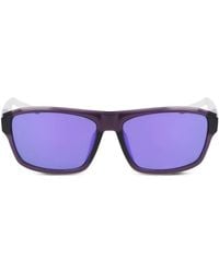 Nike - Livefree Mirror Rectangle Sunglasses - Lyst