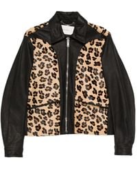 Second/Layer - Chaqueta Phreak Con Estampado De Leopardo - Lyst