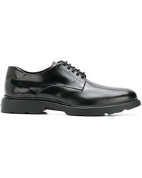 Hogan Zapatos derby H304 - Negro