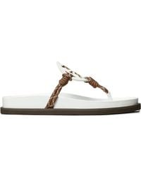 Tory Burch - Sandalias Miller Cloud con tira entre los dedos - Lyst