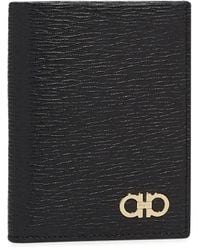 Ferragamo - Portemonnaie Mit Gancini-Schild - Lyst