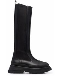 Jil Sander - Knee-Length Chelsea Boots - Lyst