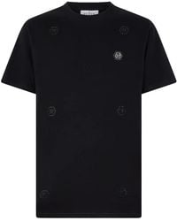 Philipp Plein - Monogram Round-Neck T-Shirt - Lyst