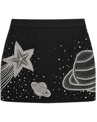 Philipp Plein - Mini Skirt Space Zodiac - Lyst