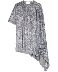 Coperni - Zero Draped Asymmetric Waste Dress - Lyst