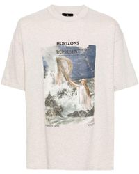 Represent - White Higher Thruth Cotton T-shirt - Lyst