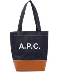 A.P.C. - Shopper Mit Logo - Lyst
