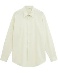 AURALEE - Long-Sleeve Buttoned Shirt - Lyst