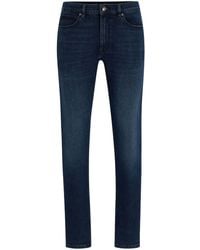 HUGO - Slim-fit Stretch-cotton Jeans - Lyst