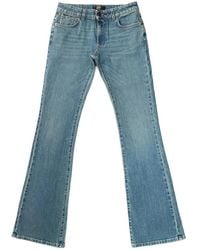 HTC - Curly Faded-Effect Jeans - Lyst