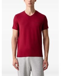 Emporio Armani - Logo-Print V-Neck T-Shirt (Set Of Two) - Lyst