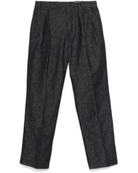 PT Torino - Pleated Tailored Trousers - Lyst