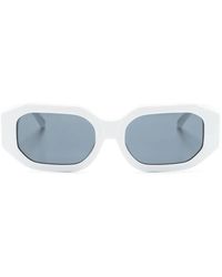 The Attico - Blake Rectangle-Frame Sunglasses - Lyst