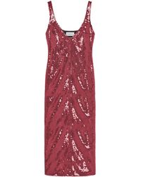 16Arlington - Kal Sequinned Midi Dress - Lyst