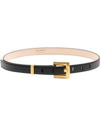 Balmain - Anthem Gürtel 2Cm - Lyst