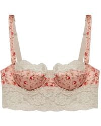 Dolce & Gabbana - Floral Lace Bra - Lyst