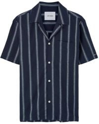 Les Deux - Lawson ストライプ ショートスリーブシャツ - Lyst