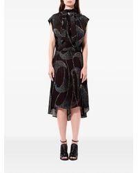 Balenciaga - Crepe Dress - Lyst