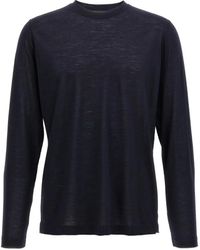 Zanone - Crew-Neck Long-Sleeves T-Shirt - Lyst