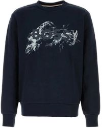BOSS - Felpa Con Stampa Grafica - Lyst