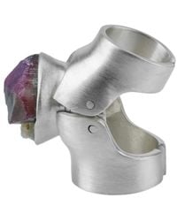 Parts Of 4 - X Fangophilia Sterling Elbaite Ring - Lyst