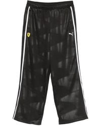 PUMA - X Scuderia Ferrari T7 Logo Detail Track Pants - Lyst