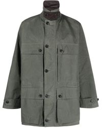 Mackintosh - Country Single-breasted Cotton Coat - Lyst